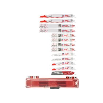   Szablyafűrészlap Karbid bontó, válogatás - 13 részes - 1 db