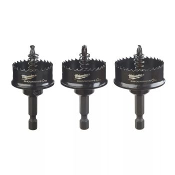   3 darabos Shockwave impact lyukfűrész szett Ø 22 / 29 / 35 mm
