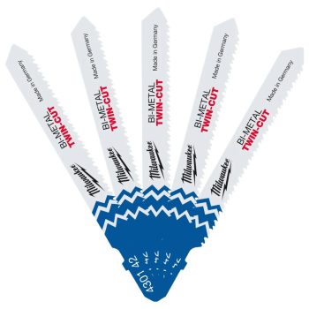   Bimetál szúrófűrészlapok 2 fogosztású 91/2,5/1,8 mm (Fémhez) 5db