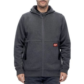 GRIDIRON™ Cipzáras pulóver (M) - szürke