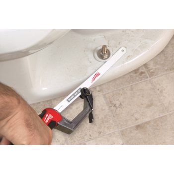 Kompakt egykezes kézi fűrészlap-befogó