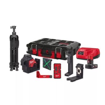 M123PLKIT-401P M12™ ZÖLD 360° 3 SÍKÚ LÉZER