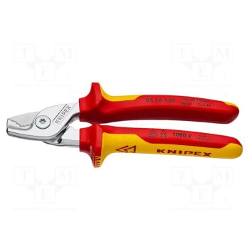 Knipex Stepcut VDE Kábelvágó Szigetelt Markolattal 160mm