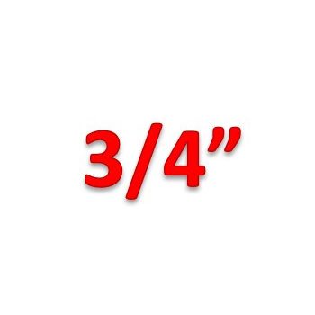 3/4"